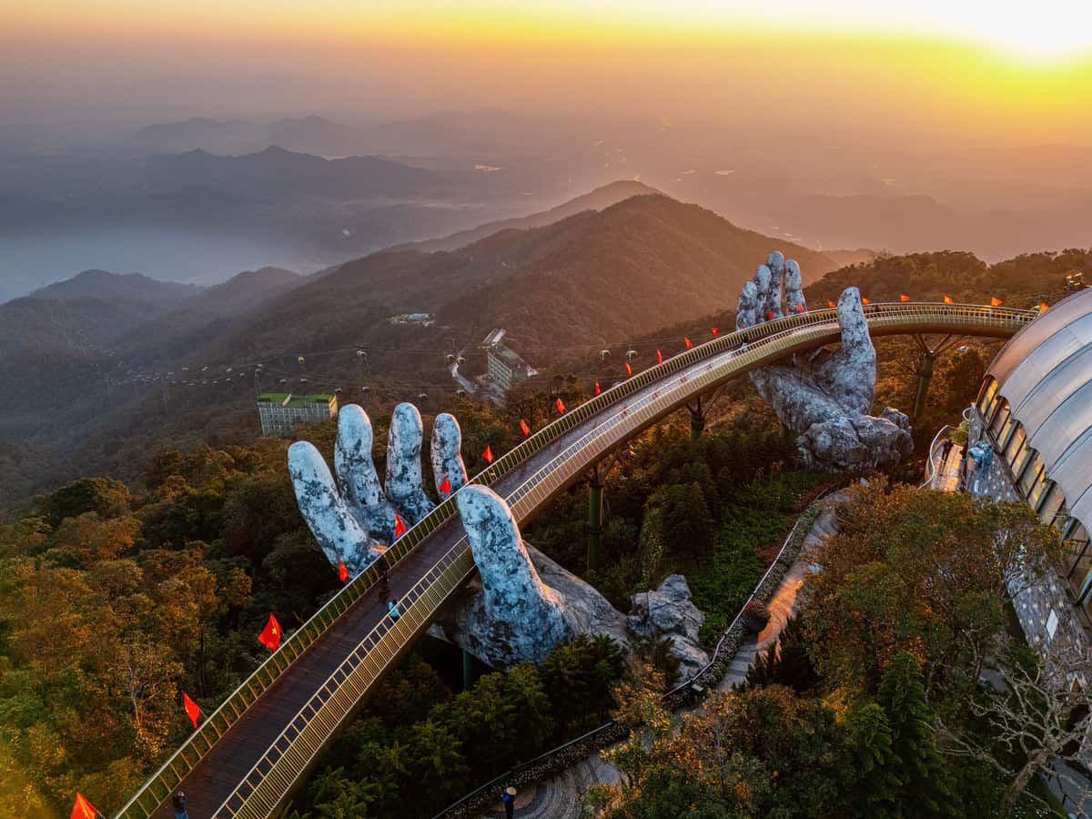 Ba Na Hills, Golden Bridge, Da Nang, Vietnam