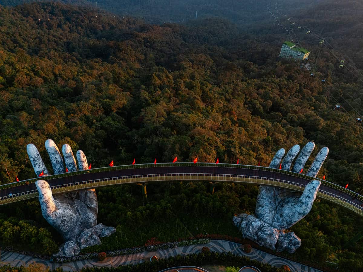 Ba Na Hills, Golden Bridge, Da Nang, Vietnam
